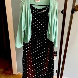 Summer dress with sweater